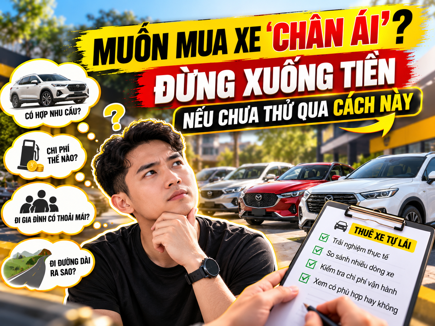 Muốn Mua Xe 'Chân Ái'? Đừng Xuống Tiền Nếu Chưa Thử Qua Cách Này